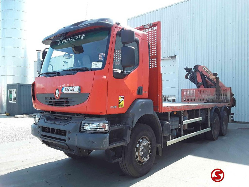 Renault Kerax 430 Palfinger Pk18002 - شاحنات مسطحة, شاحنة كرين: صورة 3 Renault Kerax 430 Palfinger Pk18002 - شاحنات مسطحة, شاحنة كرين: صورة 3