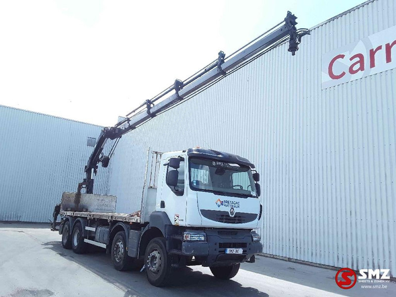 Renault Kerax 430 hiab 211 /4 +remote - شاحنات مسطحة, شاحنة كرين: صورة 1 Renault Kerax 430 hiab 211 /4 +remote - شاحنات مسطحة, شاحنة كرين: صورة 1