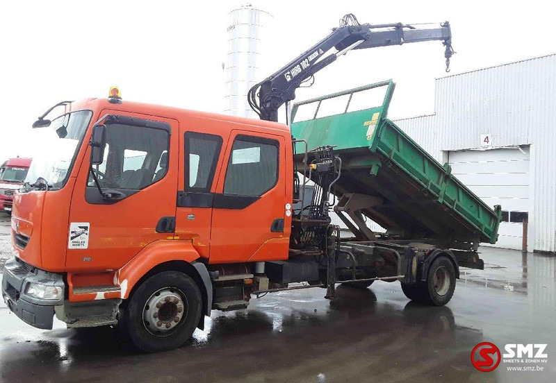 Renault Midlum 210 Hiab 102 manual pump - شاحنة قلاب, شاحنة كرين: صورة 5 Renault Midlum 210 Hiab 102 manual pump - شاحنة قلاب, شاحنة كرين: صورة 5