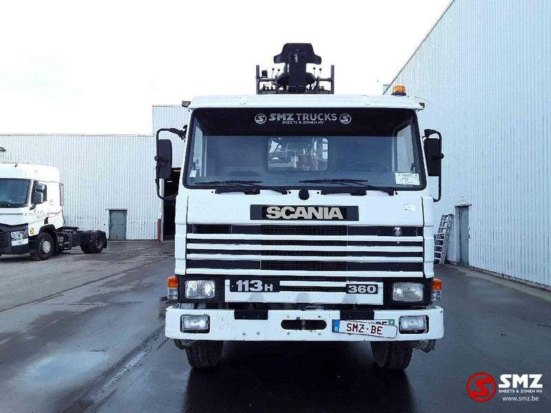 Scania 113 360 Diebolt big axle 12 gear retarder - شاحنات مسطحة, شاحنة كرين: صورة 2 Scania 113 360 Diebolt big axle 12 gear retarder - شاحنات مسطحة, شاحنة كرين: صورة 2
