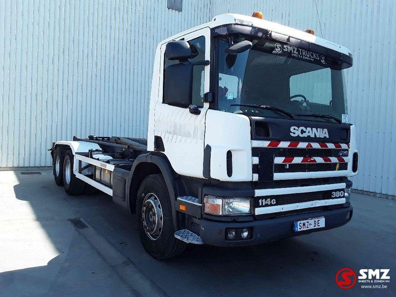 Scania 114 G 380 6x2 boogie lames/steel - شاحنة هيكل كابينة: صورة 1 Scania 114 G 380 6x2 boogie lames/steel - شاحنة هيكل كابينة: صورة 1