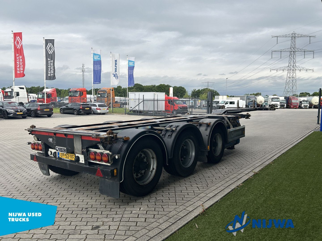 D-TEC FLEXITRAILER 20-30-40-45 ft containers + Genset - نصف مقطورة لنقل الحاويات: صورة 4 D-TEC FLEXITRAILER 20-30-40-45 ft containers + Genset - نصف مقطورة لنقل الحاويات: صورة 4
