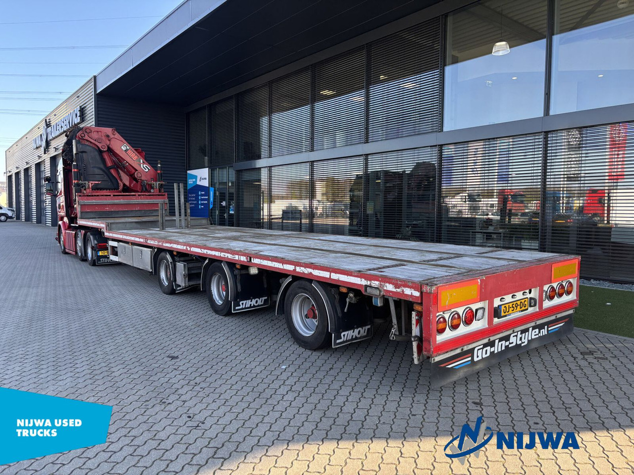 Scania R450 6x2 I.C.M Vogelzang met HIAB 60 ton meter k - وحدة جر: صورة 4 Scania R450 6x2 I.C.M Vogelzang met HIAB 60 ton meter k - وحدة جر: صورة 4