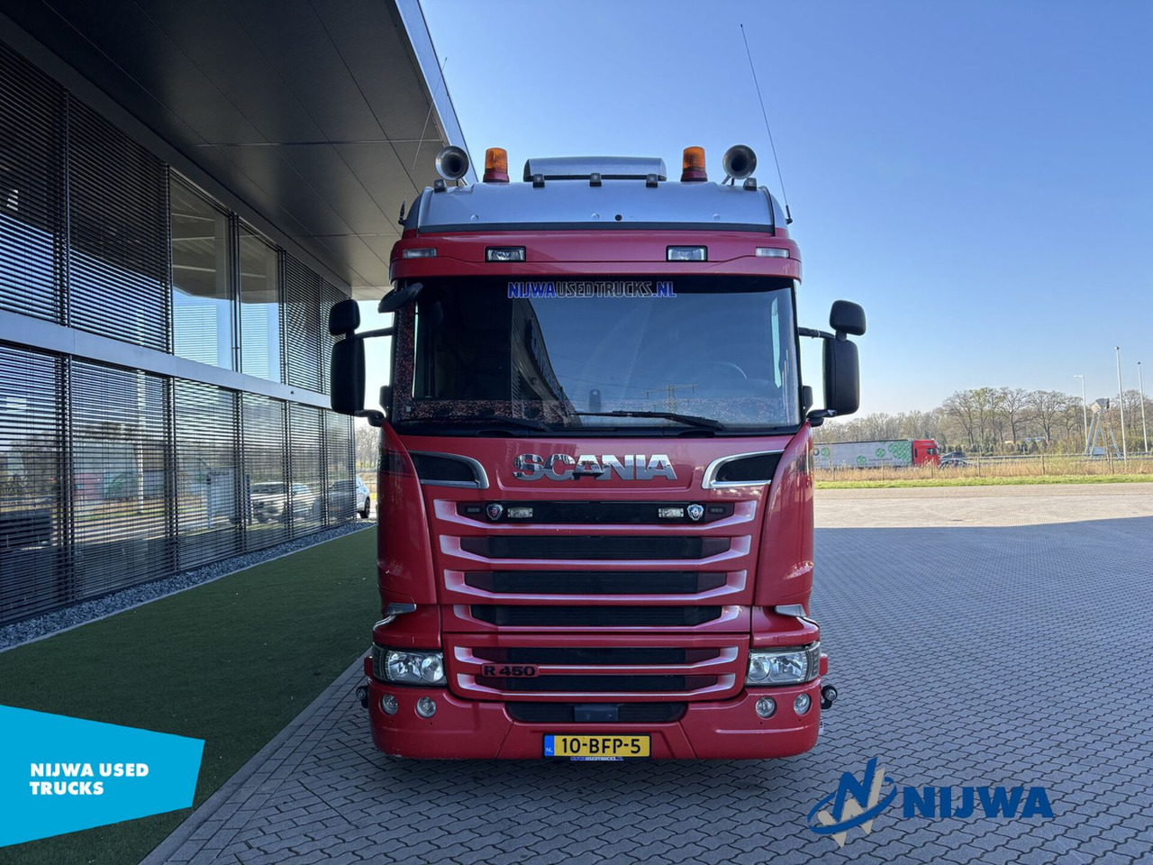Scania R450 6x2 I.C.M Vogelzang met HIAB 60 ton meter k - وحدة جر: صورة 5 Scania R450 6x2 I.C.M Vogelzang met HIAB 60 ton meter k - وحدة جر: صورة 5
