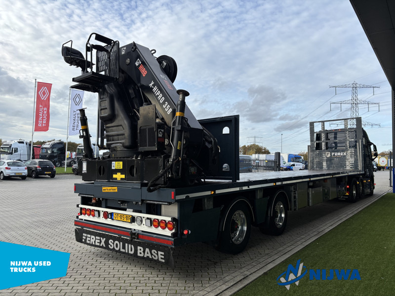 Vlastuin Hiab X-HIPRO 358 36T/M + 120 KwH accupakketen - نصف مقطورة مسطحة: صورة 2 Vlastuin Hiab X-HIPRO 358 36T/M + 120 KwH accupakketen - نصف مقطورة مسطحة: صورة 2