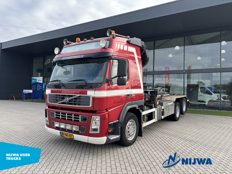 Volvo FM 440 6x2 Kabelsysteem + Kraan - شاحنة - نظام الكابلات, شاحنة كرين: صورة 1 Volvo FM 440 6x2 Kabelsysteem + Kraan - شاحنة - نظام الكابلات, شاحنة كرين: صورة 1