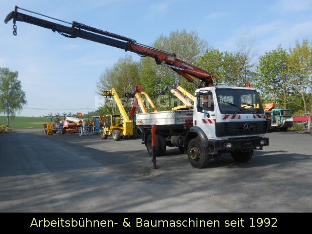 Mercedes-Benz MB 1717 AK Kipper Allrad mit Kran Atlas 100.1 - شاحنة قلاب, شاحنة كرين: صورة 2 Mercedes-Benz MB 1717 AK Kipper Allrad mit Kran Atlas 100.1 - شاحنة قلاب, شاحنة كرين: صورة 2