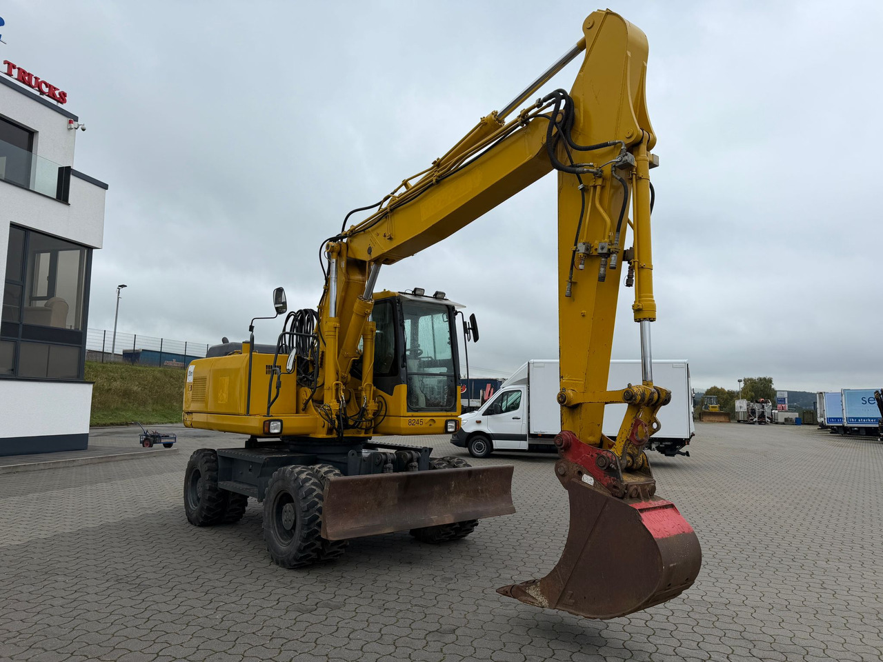 Komatsu PW 180 - 7 - حفارة دولاب: صورة 5 Komatsu PW 180 - 7 - حفارة دولاب: صورة 5