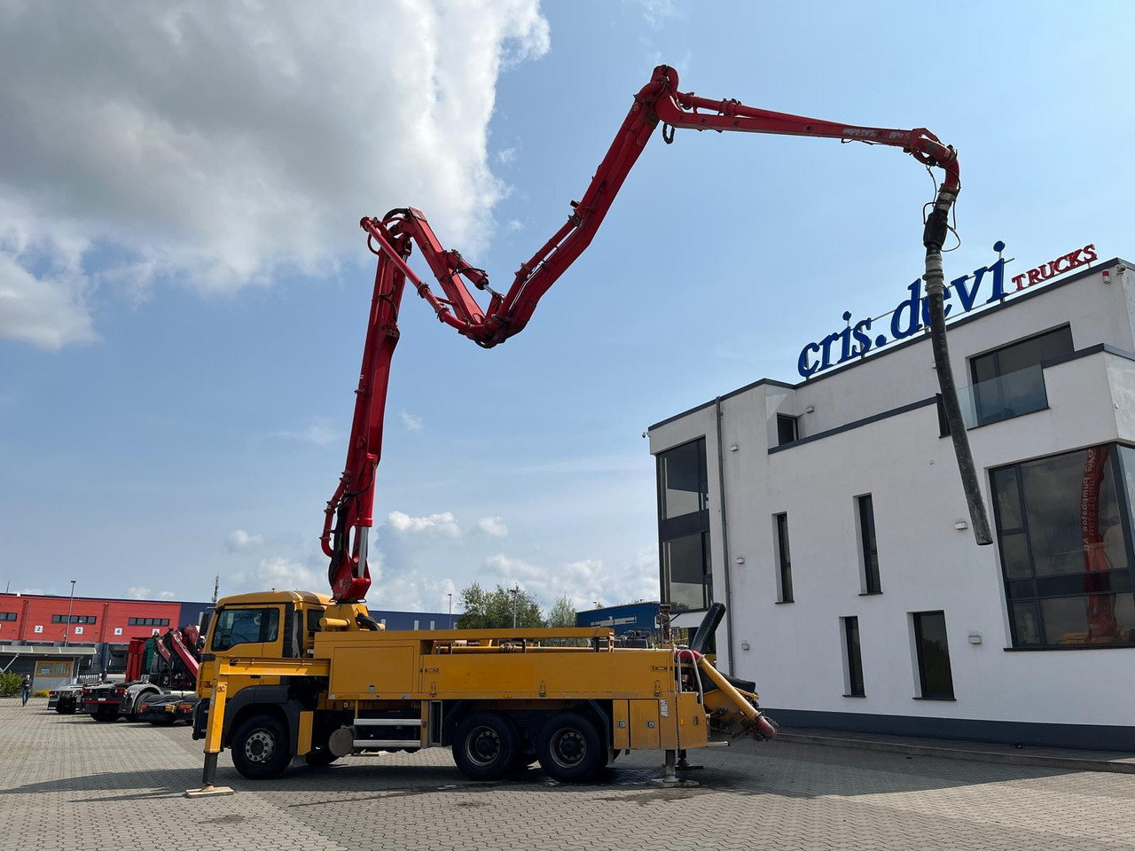 MAN 26.360 6x4 Putzmeister 24 m Hallenpumpe - مضخة خرسانة: صورة 2 MAN 26.360 6x4 Putzmeister 24 m Hallenpumpe - مضخة خرسانة: صورة 2