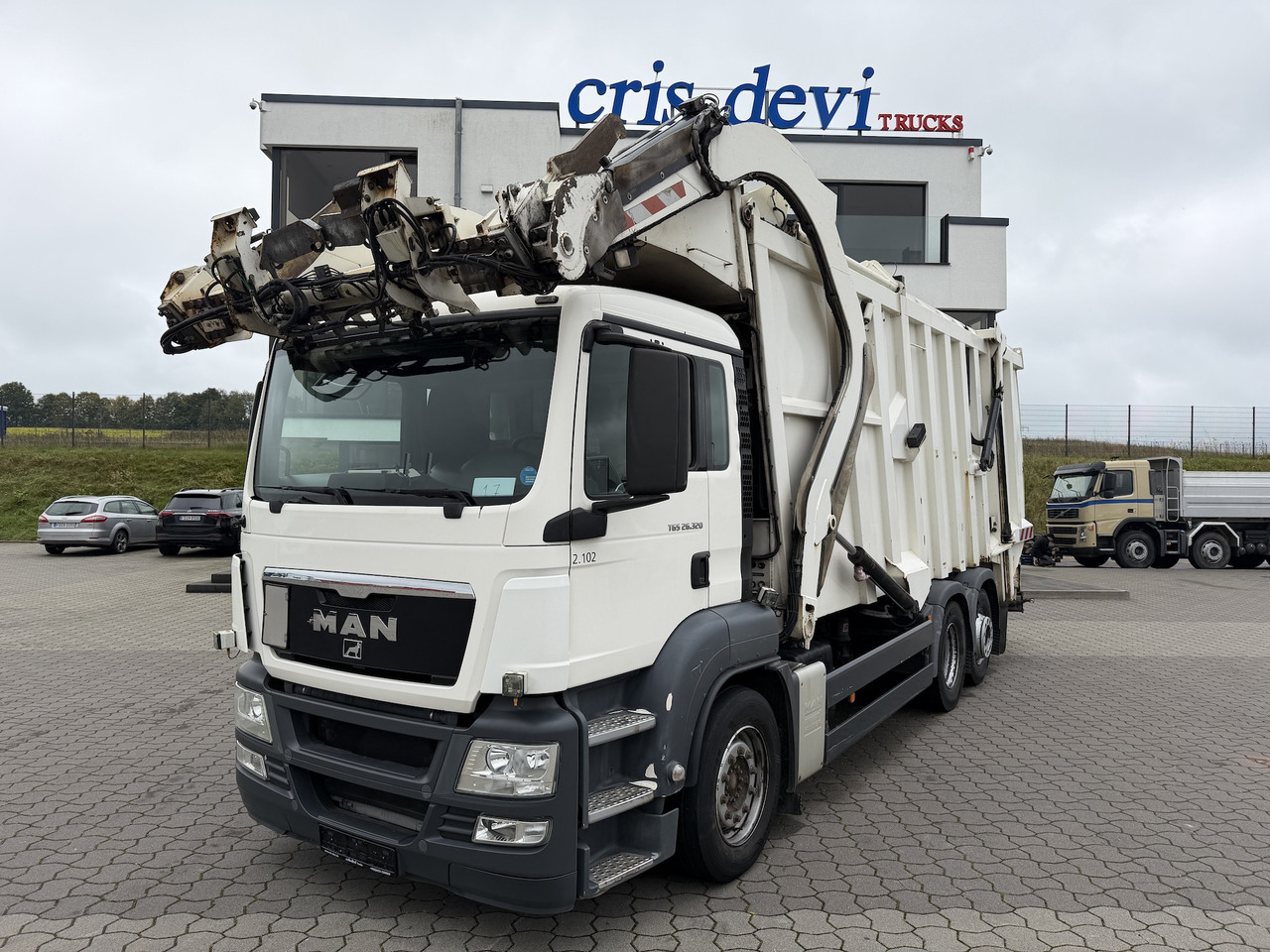 MAN TGS 26.320 6x2 BL Faun Frontlader - شاحنة النفايات: صورة 1 MAN TGS 26.320 6x2 BL Faun Frontlader - شاحنة النفايات: صورة 1
