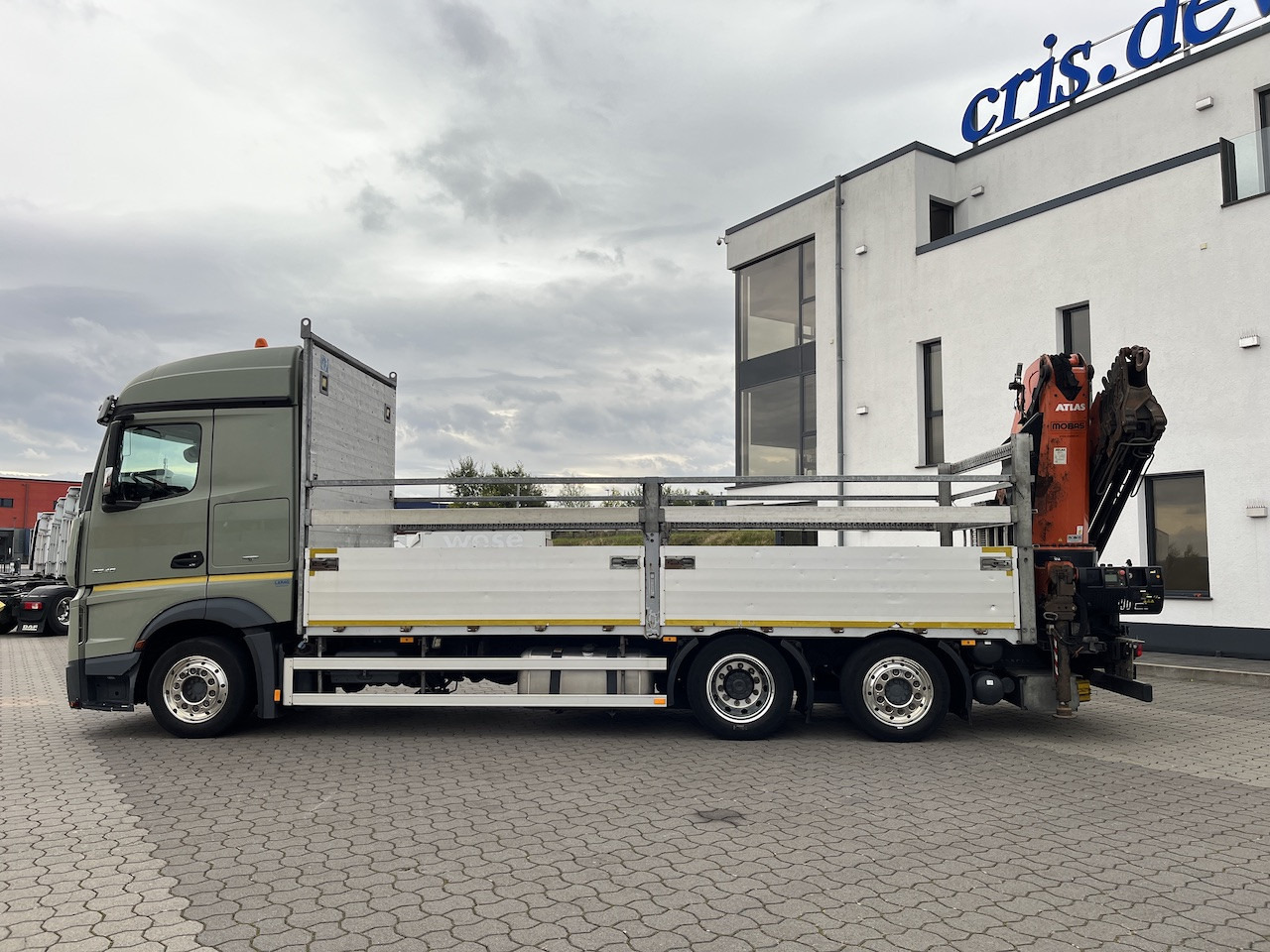 شاحنات مسطحة, شاحنة كرين Mercedes-Benz Actros 2545 6x2  Atlas 265-A6   Lenk- Liftachse: صورة 8 شاحنات مسطحة, شاحنة كرين Mercedes-Benz Actros 2545 6x2  Atlas 265-A6   Lenk- Liftachse: صورة 8