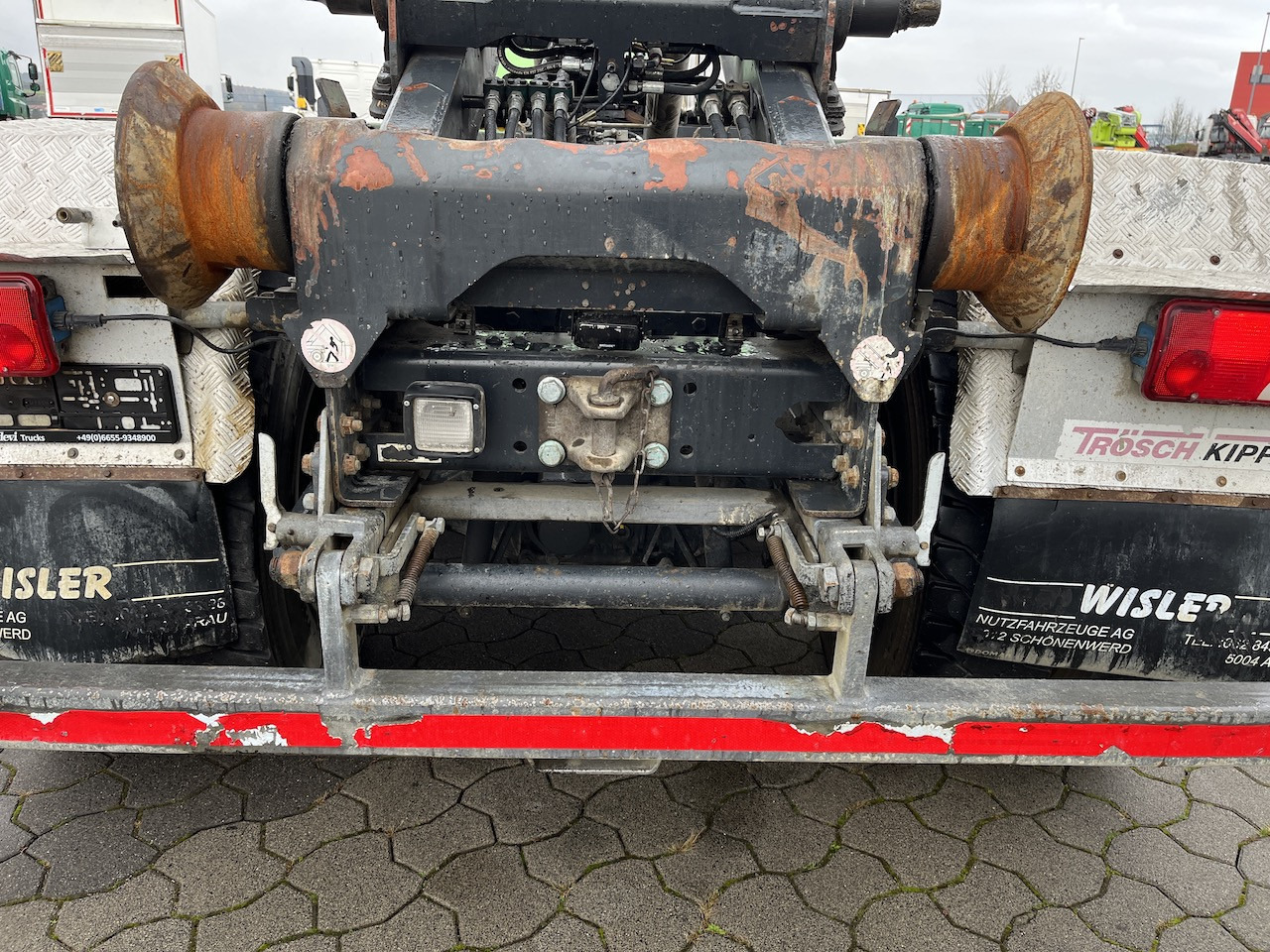 شاحنة ذات خطاف Scania G 450 8x4 Trösch Abrollkipper: صورة 6 شاحنة ذات خطاف Scania G 450 8x4 Trösch Abrollkipper: صورة 6