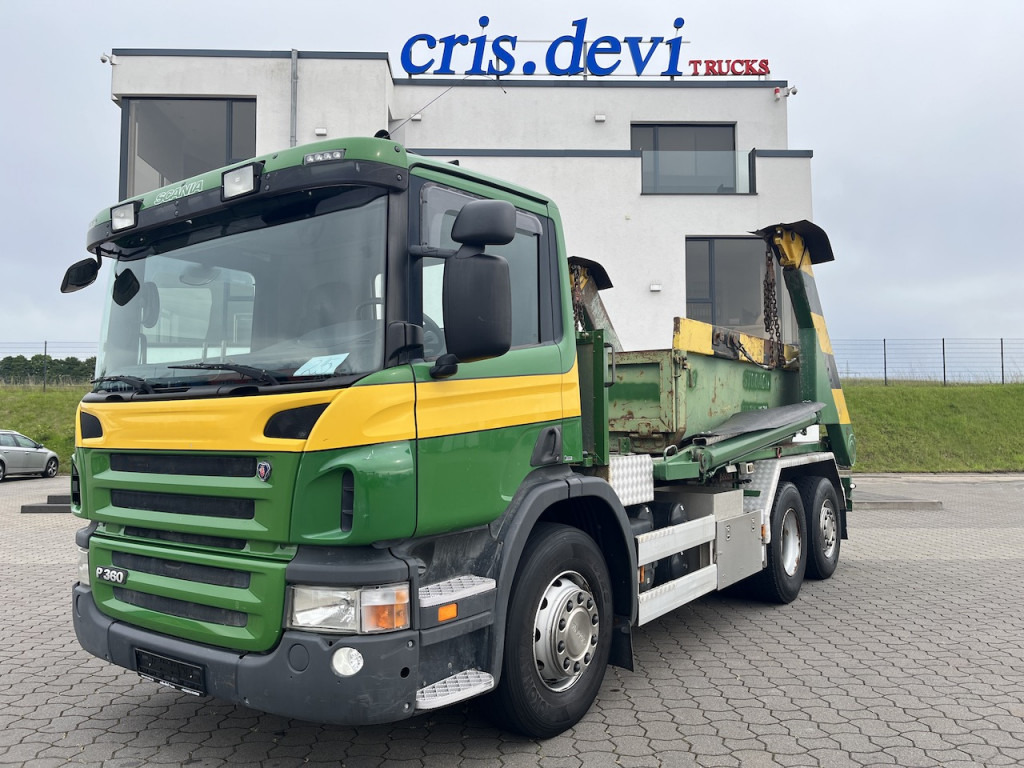 Scania P360 6x2 Trösch Absetzkipper Container - شاحنة نقل المخلفات: صورة 1 Scania P360 6x2 Trösch Absetzkipper Container - شاحنة نقل المخلفات: صورة 1