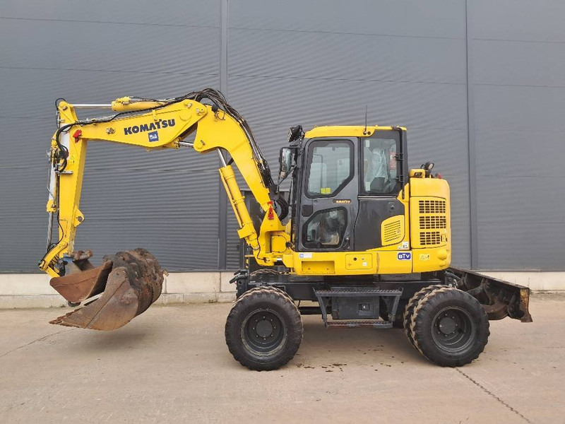 Komatsu PW118MR-11 - حفارة دولاب: صورة 3 Komatsu PW118MR-11 - حفارة دولاب: صورة 3