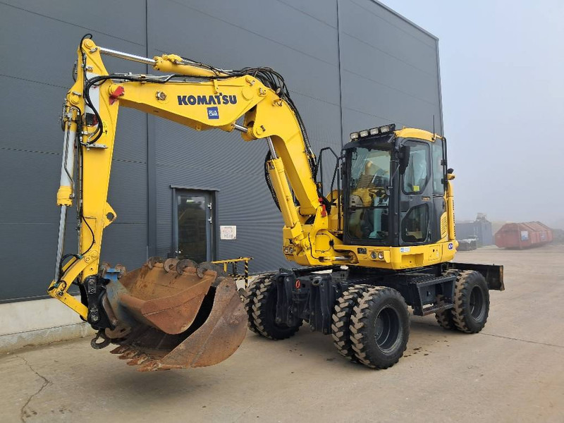 Komatsu PW118MR-11 - حفارة دولاب: صورة 2 Komatsu PW118MR-11 - حفارة دولاب: صورة 2