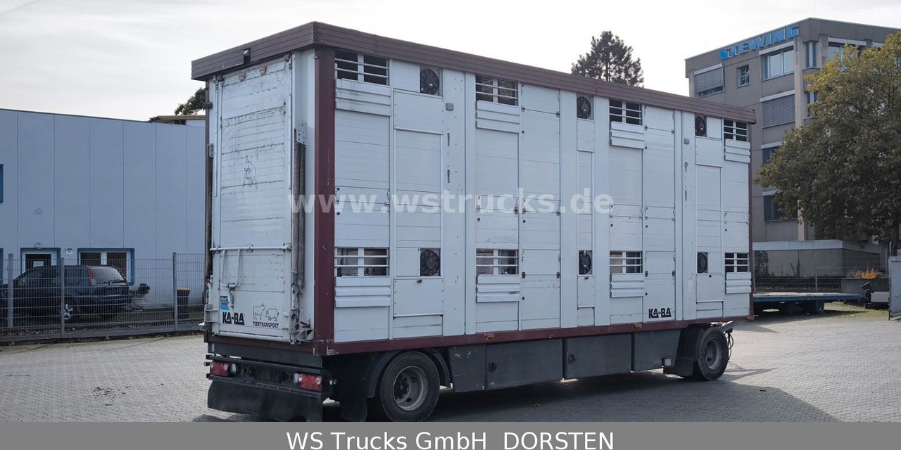 KABA 2 Stock Hubdach Vollalu 7,30m Viehanhänger - مقطورة نقل المواشي: صورة 5 KABA 2 Stock Hubdach Vollalu 7,30m Viehanhänger - مقطورة نقل المواشي: صورة 5