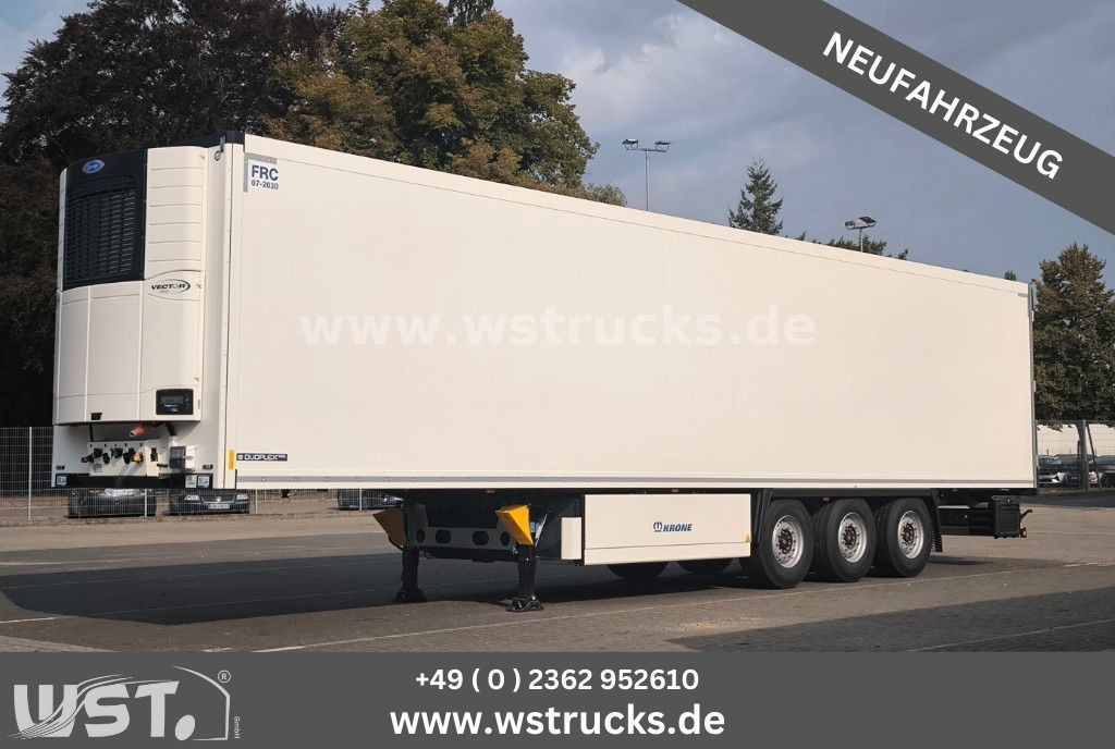 Krone Kühlauflieger Carrier Vector 1550 Rohrbahn - نصف مقطورة صندوق مغلق: صورة 1 Krone Kühlauflieger Carrier Vector 1550 Rohrbahn - نصف مقطورة صندوق مغلق: صورة 1
