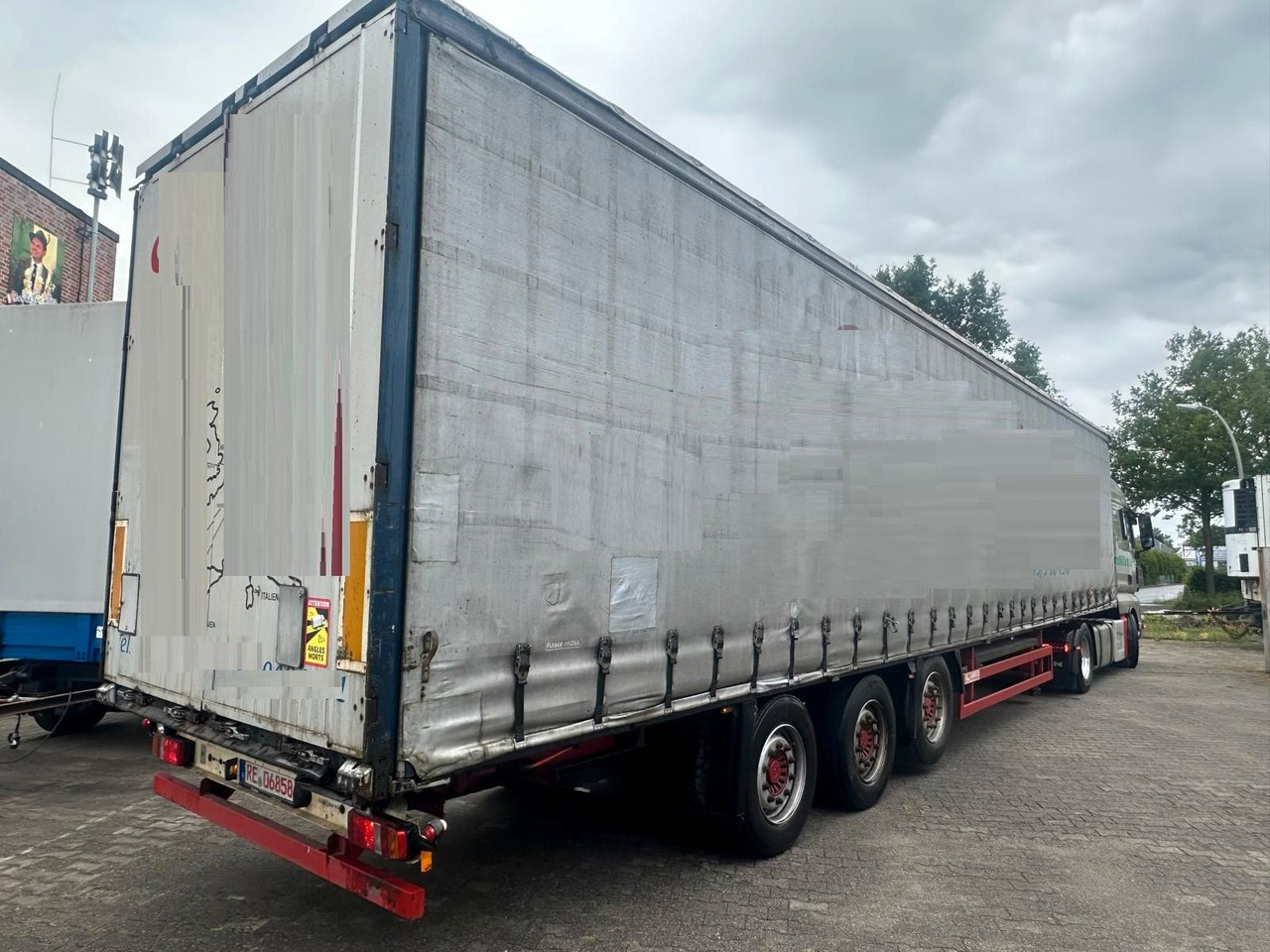 Krone SDP27 Profiliner Edscher XL , SAF Scheibenbre - نصف مقطورة ستارة: صورة 2 Krone SDP27 Profiliner Edscher XL , SAF Scheibenbre - نصف مقطورة ستارة: صورة 2