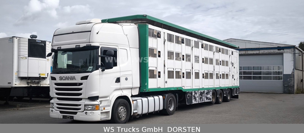 Menke-Janzen 3 Stock , Lenkachse , Hubdach - نصف مقطورة لنقل الحيوانات: صورة 5 Menke-Janzen 3 Stock , Lenkachse , Hubdach - نصف مقطورة لنقل الحيوانات: صورة 5