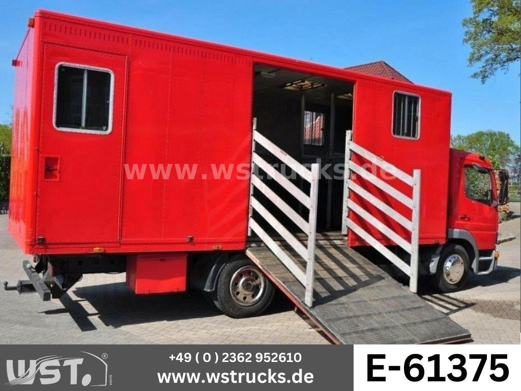 Mercedes-Benz 1224 EURO. 3 - شاحنة نقل خيل: صورة 1 Mercedes-Benz 1224 EURO. 3 - شاحنة نقل خيل: صورة 1
