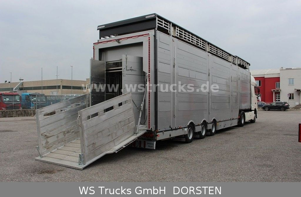 Pezzaioli SBA31-SR 3 Stock "Neu" Sofort verfügbar - نصف مقطورة لنقل الحيوانات: صورة 1 Pezzaioli SBA31-SR 3 Stock "Neu" Sofort verfügbar - نصف مقطورة لنقل الحيوانات: صورة 1