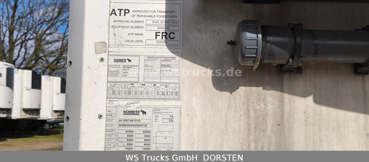Schmitz Cargobull SKO 24 Kühlauflieger Vector 1550 Strom/Diesel - نصف مقطورة صندوق مغلق: صورة 3 Schmitz Cargobull SKO 24 Kühlauflieger Vector 1550 Strom/Diesel - نصف مقطورة صندوق مغلق: صورة 3