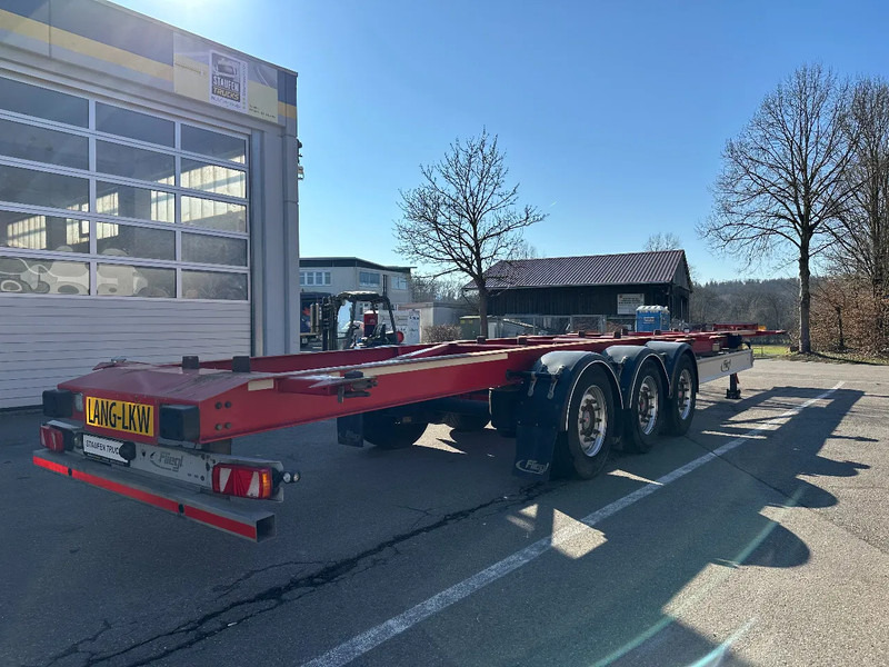 Fliegl Containerchassis für 2 Wechselbrücken 15 m extralang! - نصف مقطورة لنقل الحاويات: صورة 5 Fliegl Containerchassis für 2 Wechselbrücken 15 m extralang! - نصف مقطورة لنقل الحاويات: صورة 5