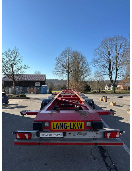 Fliegl Containerchassis für 2 Wechselbrücken 15 m extralang! - نصف مقطورة لنقل الحاويات: صورة 4 Fliegl Containerchassis für 2 Wechselbrücken 15 m extralang! - نصف مقطورة لنقل الحاويات: صورة 4