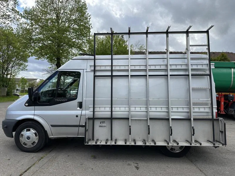 Ford Transit 2.5 TDI KA Hoch HEGLA GLAS Luftfederung - شاحنة التوصيل: صورة 1 Ford Transit 2.5 TDI KA Hoch HEGLA GLAS Luftfederung - شاحنة التوصيل: صورة 1