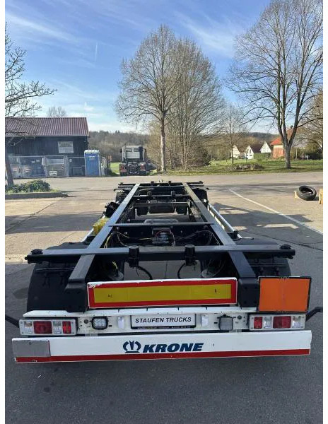Krone 10 x Jumbo Lafette deutsche Anh. TÜV NEU! 10 x Jumbo Lafette deutsche Anh. TÜV NEU! - مقطورة نقل الحاويات: صورة 4 Krone 10 x Jumbo Lafette deutsche Anh. TÜV NEU! 10 x Jumbo Lafette deutsche Anh. TÜV NEU! - مقطورة نقل الحاويات: صورة 4
