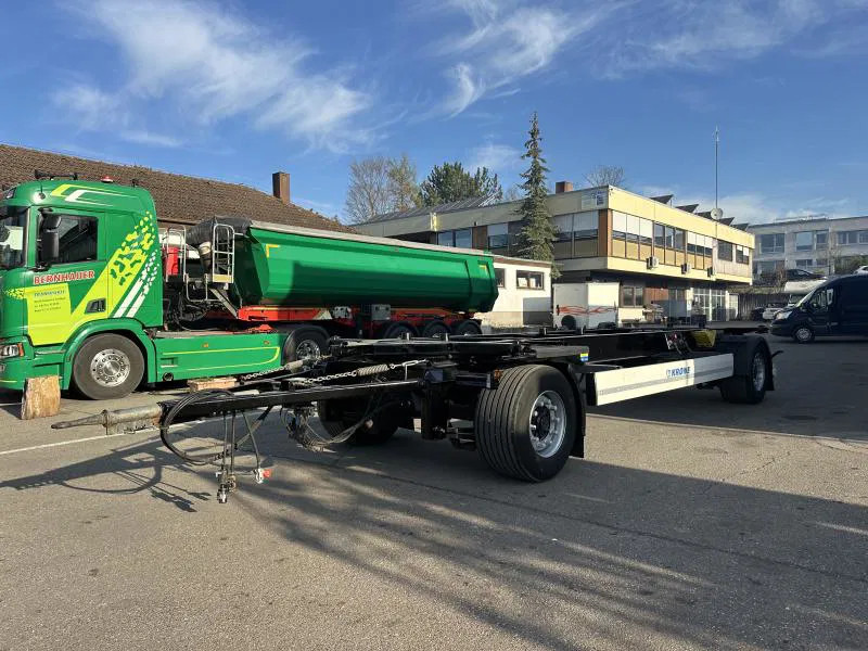 Krone 10 x Jumbo Lafette deutsche Anh. TÜV NEU! 10 x Jumbo Lafette deutsche Anh. TÜV NEU! - مقطورة نقل الحاويات: صورة 2 Krone 10 x Jumbo Lafette deutsche Anh. TÜV NEU! 10 x Jumbo Lafette deutsche Anh. TÜV NEU! - مقطورة نقل الحاويات: صورة 2