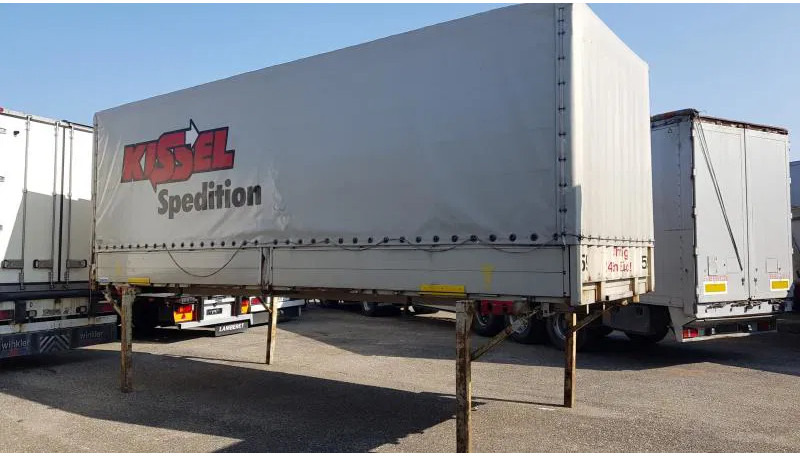 Krone 2 x 7,45m XL12642 Wechselbrücken Planen 2 x 7,45m XL12642 Wechselbrücken Planen - حاوية قابلة للتبديل ستارة جانبية: صورة 1 Krone 2 x 7,45m XL12642 Wechselbrücken Planen 2 x 7,45m XL12642 Wechselbrücken Planen - حاوية قابلة للتبديل ستارة جانبية: صورة 1