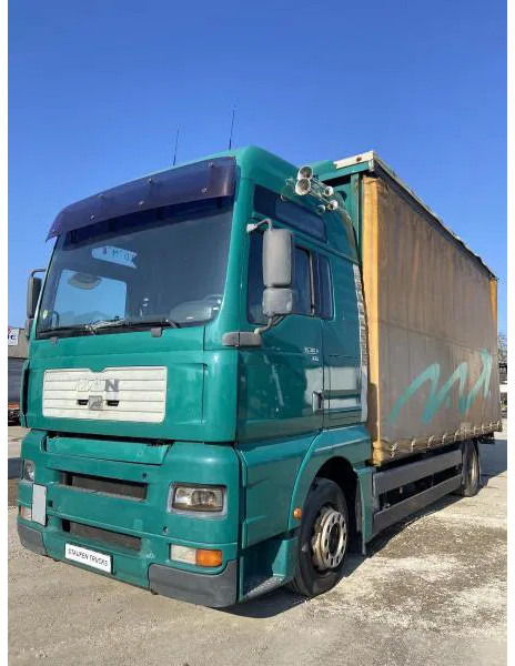 MAN TGA 18.310 BL XXL Jumbo Pritsche Schiebepl. - شاحنة ستارة: صورة 1 MAN TGA 18.310 BL XXL Jumbo Pritsche Schiebepl. - شاحنة ستارة: صورة 1