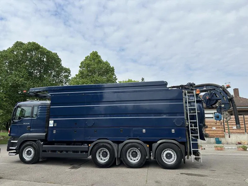 MAN TGS 35.480 8X4 ASSMANN Saug/Spülwagen Kanalreiniger - شاحنة الشفط: صورة 2 MAN TGS 35.480 8X4 ASSMANN Saug/Spülwagen Kanalreiniger - شاحنة الشفط: صورة 2