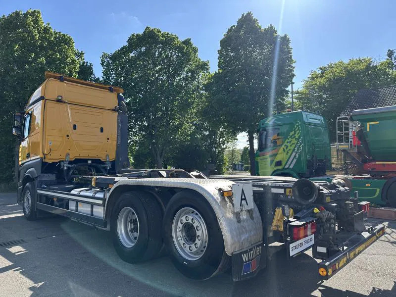 Mercedes-Benz Actros 2645 6x2 ABROLLER Lenk/Lift MEILLER 2170 Intarder - شاحنة ذات خطاف: صورة 5 Mercedes-Benz Actros 2645 6x2 ABROLLER Lenk/Lift MEILLER 2170 Intarder - شاحنة ذات خطاف: صورة 5