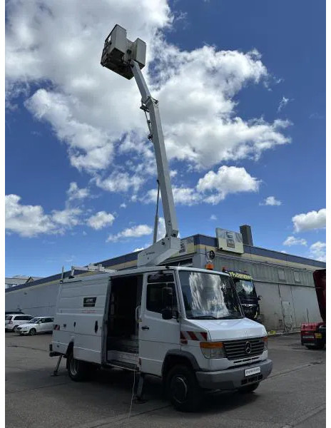 شاحنة التوصيل Mercedes-Benz Vario 614 D-KA RUTHMANN K130 Hubsteiger 13 m TÜV neu: صورة 12