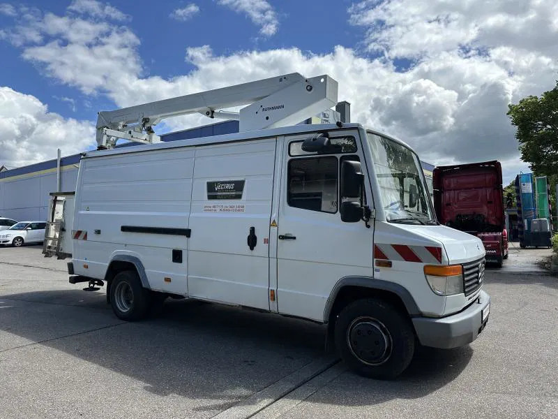 Mercedes-Benz Vario 614 D-KA RUTHMANN K130 Hubsteiger 13 m TÜV neu - شاحنة التوصيل: صورة 3 Mercedes-Benz Vario 614 D-KA RUTHMANN K130 Hubsteiger 13 m TÜV neu - شاحنة التوصيل: صورة 3