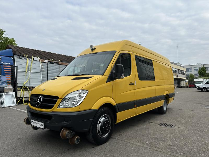 Mercedes Sprinter 516 CDI ZAGRO 2-Wegefahrzeug Bahn Schienen - شاحنة التوصيل: صورة 1 Mercedes Sprinter 516 CDI ZAGRO 2-Wegefahrzeug Bahn Schienen - شاحنة التوصيل: صورة 1