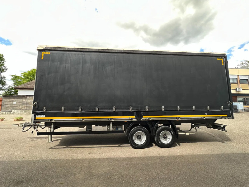 Mildner Tandem Anhänger Tautliner TOPZUSTAND WIE NEU! - مقطورة ستارة جانبية: صورة 2 Mildner Tandem Anhänger Tautliner TOPZUSTAND WIE NEU! - مقطورة ستارة جانبية: صورة 2