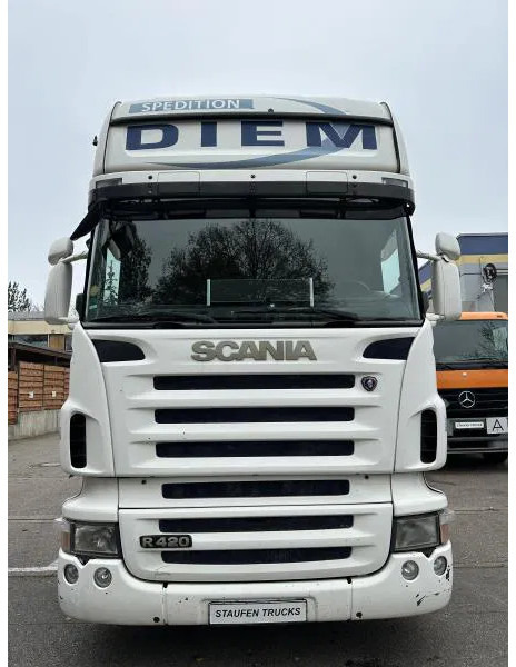 وحدة جر Scania R420 MEGA 4x2 Topline Intarder TÜV neu! E5: صورة 11