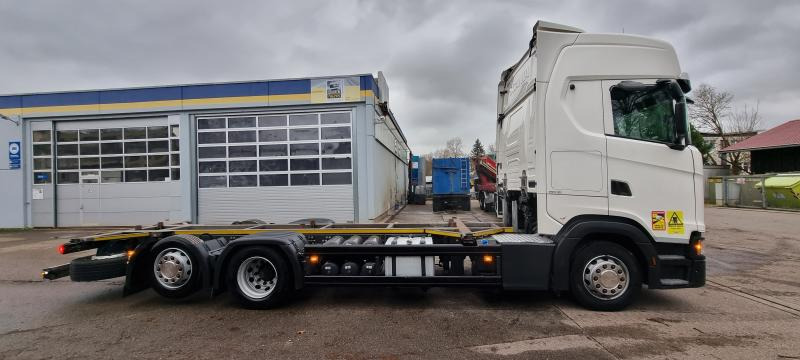 Scania S 410 6X2 BDF Intarder Lenkachse VANTEC hyd Hubr - شاحنات الحاويات / جسم علوي قابل للتغيير شاحنة: صورة 2 Scania S 410 6X2 BDF Intarder Lenkachse VANTEC hyd Hubr - شاحنات الحاويات / جسم علوي قابل للتغيير شاحنة: صورة 2