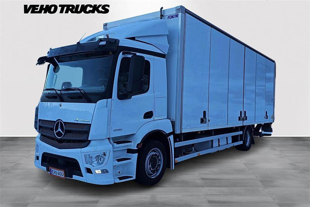 Mercedes-Benz ACTROS 5 1832 LNR 4x2 8,5n Fokor Ksa-umpikori - شاحنة مقفلة: صورة 1 Mercedes-Benz ACTROS 5 1832 LNR 4x2 8,5n Fokor Ksa-umpikori - شاحنة مقفلة: صورة 1