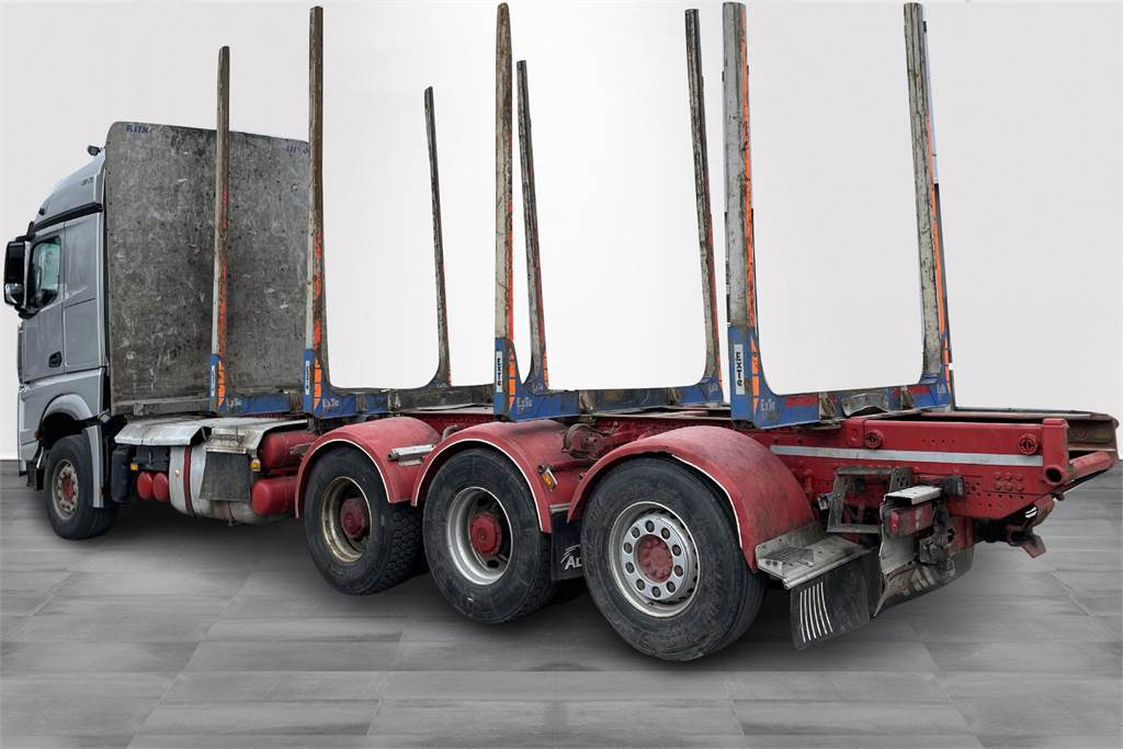 Mercedes-Benz AROCS 3663 L RIIKO- puuvarustus - شاحنة قطع الأشجار: صورة 3 Mercedes-Benz AROCS 3663 L RIIKO- puuvarustus - شاحنة قطع الأشجار: صورة 3