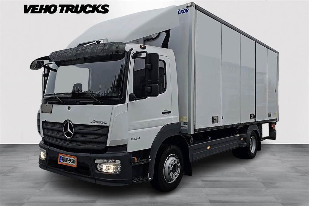 Mercedes-Benz Atego 1224L UMPIKORI + PL - شاحنة مقفلة: صورة 1 Mercedes-Benz Atego 1224L UMPIKORI + PL - شاحنة مقفلة: صورة 1