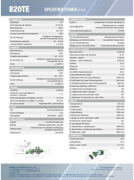 LIUGONG 820 TE vollelektrisch, MIETE / RENTAL (12005253) - اللودر بعجل: صورة 3 LIUGONG 820 TE vollelektrisch, MIETE / RENTAL (12005253) - اللودر بعجل: صورة 3