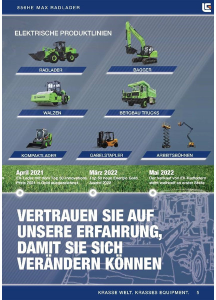 LIUGONG 856 HE vollelektrisch, 21.000 kg, 3.5 cbm - اللودر بعجل: صورة 5 LIUGONG 856 HE vollelektrisch, 21.000 kg, 3.5 cbm - اللودر بعجل: صورة 5