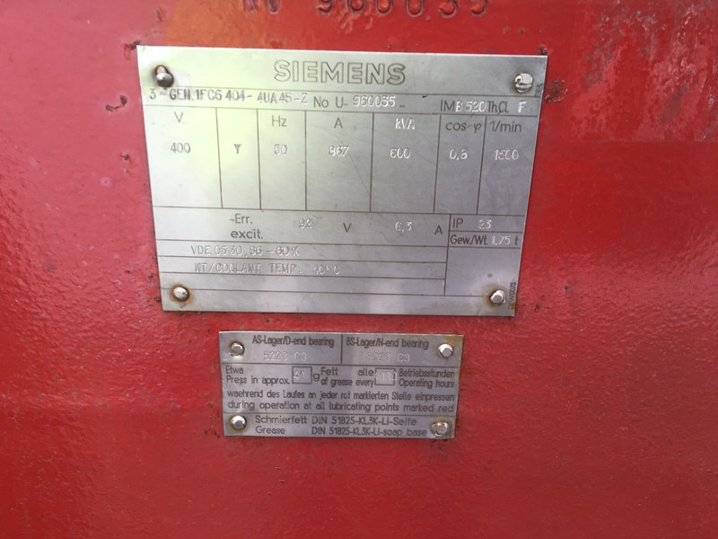 Detroit Diesel 12V92TA GENERATOR 600KVA USED - مجموعة المولدات: صورة 2 Detroit Diesel 12V92TA GENERATOR 600KVA USED - مجموعة المولدات: صورة 2