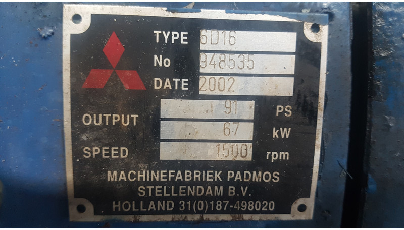 Mitsubishi 6D16 USED - آلات البناء: صورة 2 Mitsubishi 6D16 USED - آلات البناء: صورة 2