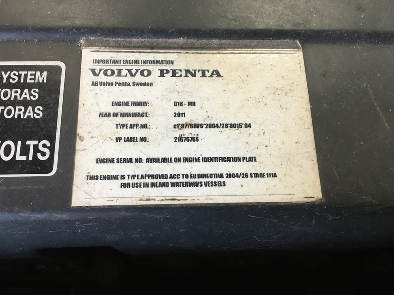 آلات البناء Volvo D16C-C MH USED: صورة 6 آلات البناء Volvo D16C-C MH USED: صورة 6