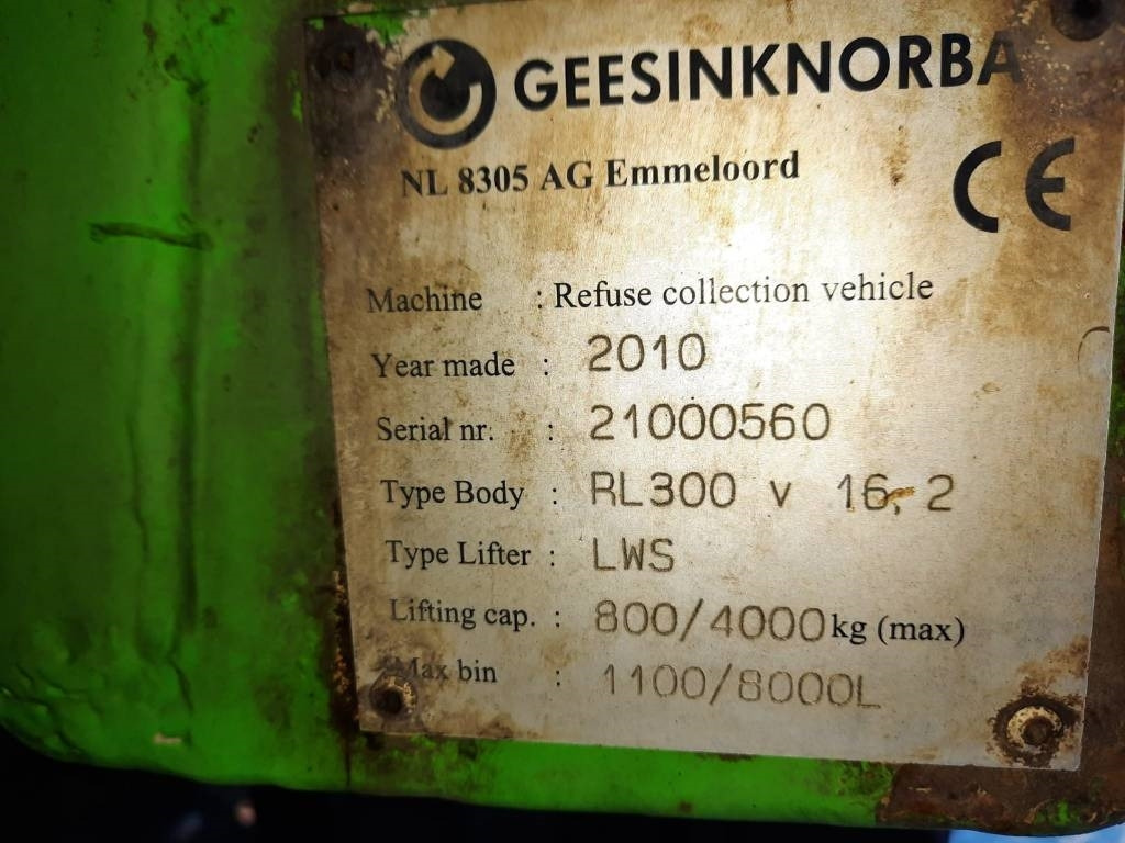 شاحنة النفايات Mercedes-Benz Axor 2533: صورة 6 شاحنة النفايات Mercedes-Benz Axor 2533: صورة 6
